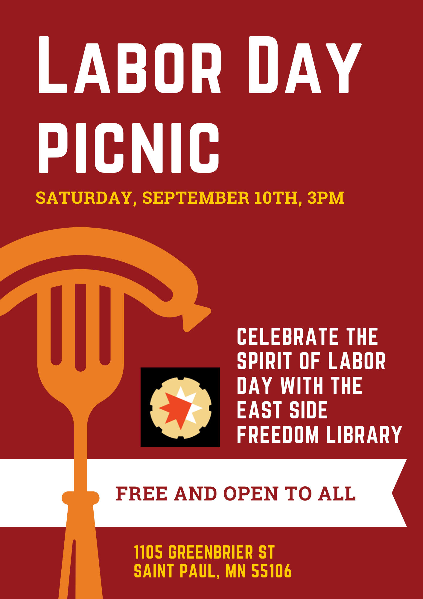 Labor Solidarity Picnic East Side Freedom Library
