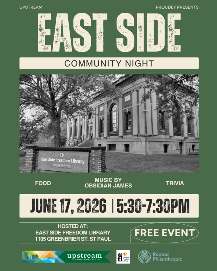 Flyer for East Side Community Night