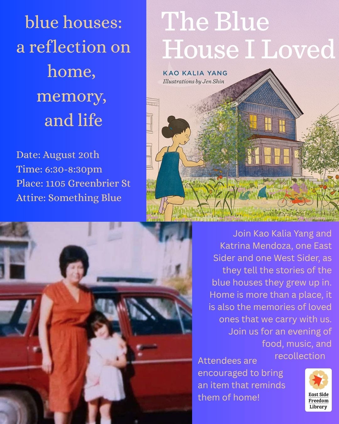 blue houses: a reflection on home, memory, and life