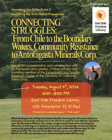 Connecting Struggles event poster
